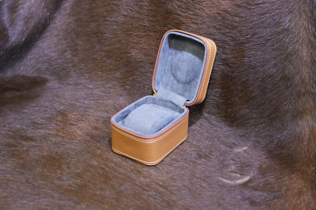 XCHOIX Square watch box 1W-FH-BrGF-SPU