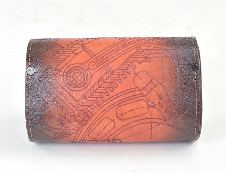 XCHOIX Genuine leather watch box 2W-TG-L